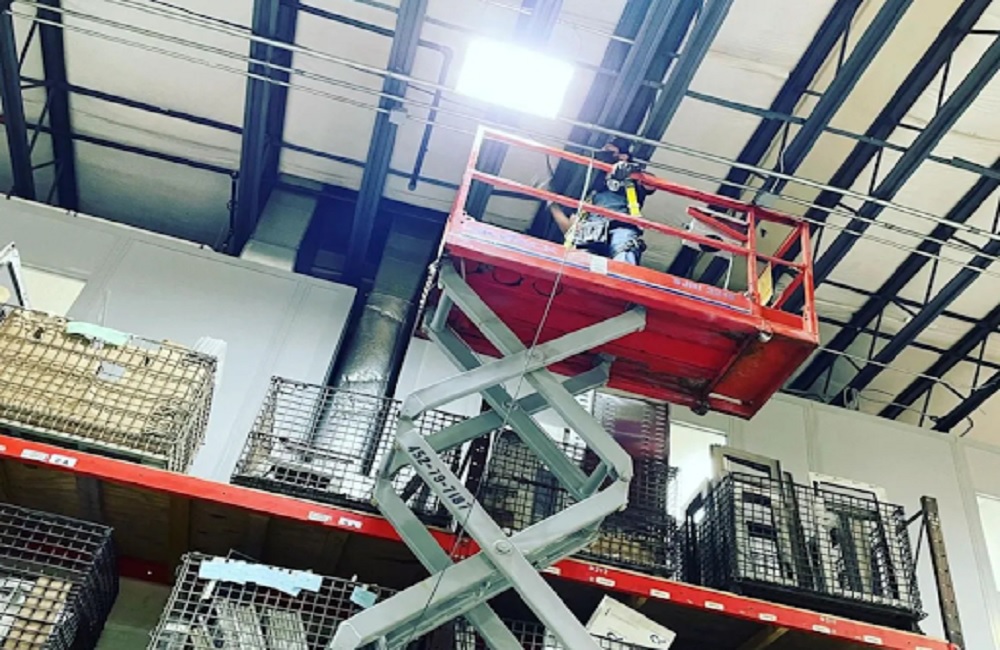 security camera installation