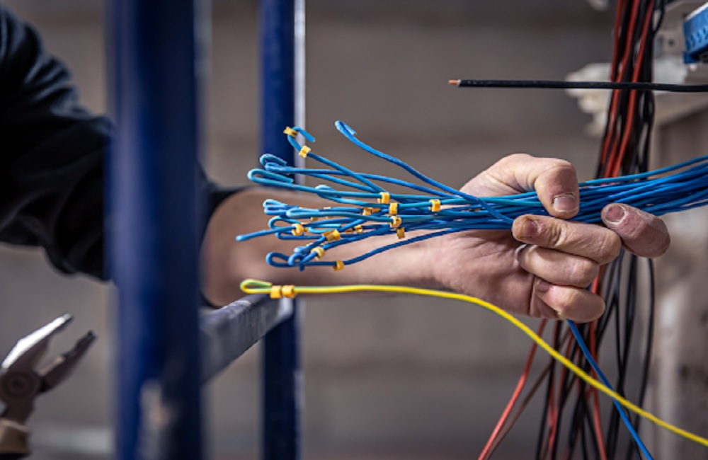 fiber optic cable installation